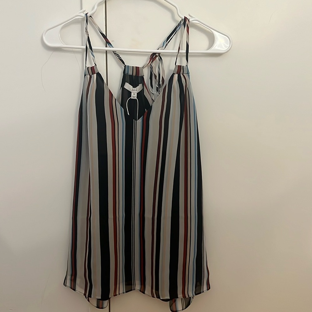 Joie - Porscha Top in Caviar, Size Medium